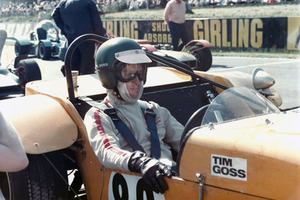 Tim at Brands Hatch in 1970
