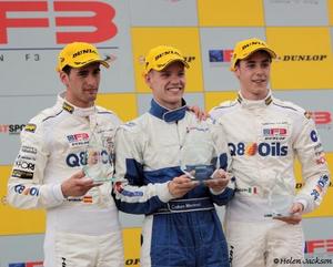 Callum McLeod is a race winner in the Formula 3 Open Series in 2009