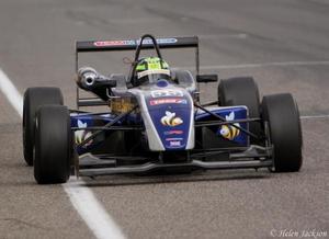 Callum McLeod is racing in the Formula 3 Open Series with West-Tec in 2009