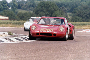 Tim in Chevron at Thruxton in 1975