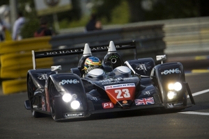 Danny Watts raced  for Strakka Racing in the Ginetta Zytek GZ09S at the Le Mans 24 Hours in 2009