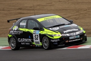Gordon Shedden in the Team Dynamics BTCC Honda