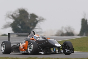 Harry Tincknell during pre-season testing