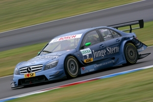 Jamie Green is racing in the DTM championship with Junge Sterne AMG Mercedes in 2009