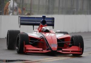 Martin Plowman is racing in the Firestone Indy Lights Championship with Panther Racing in 2009
