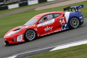 Michael Meadows raced in the British GT3 Championship in 2008 with CR Scuderia