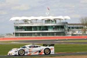 Martin racing at Silverstone May 2012