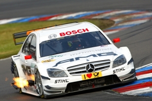 Paul di Resta is racing in DTM with AMG Mercedes in 2009