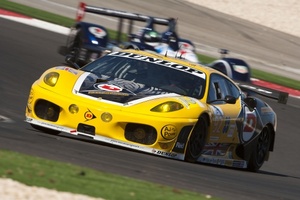 Rob Bell in a Ferrari 430GT at the Algarve 1000km in July 2009