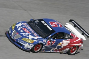 Robin Liddell in Daytona in the Pontiac GXP.R, November 2008