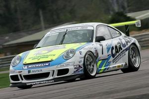 Tim Bridgman is racing in the Porsche Carrera Cup with Team Parker Racing in 2009