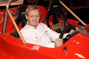 Adrian at the NEC, Birmingham in 2009 in the new inverter.