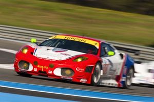 Andrew in the CRS Racing Ferrari 430 GT at Paul Ricard, April 2010