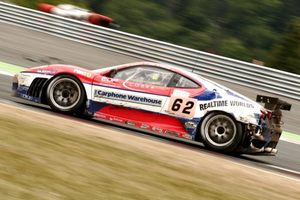 Andrew in the Ferrari 430 GT2 in the 2006 FIA GT Championship at Spa.