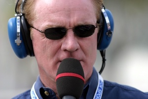 Derek commentating in Denver 2003