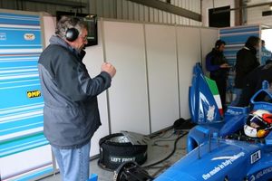 Gary with A1 Italy Team driver Edordo Piscopo