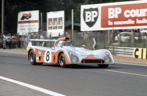 Howden in a Mirage M6 Ford Cosworth at 1973 Le Mans 24h