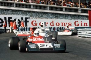Howden in the Williams FW03 Ford at the 1973 Monaco GP.