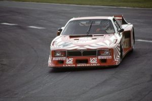 Hans driving the Lancia Beta Monte Carlo into 4th place at the 1980 Nurbugring 1000