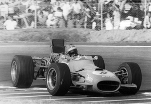 Henri in the Matra MS11 in the 1968 Mexico GP