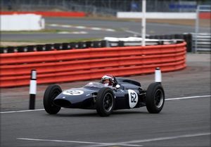 Ian at Silverstone Classic 2009