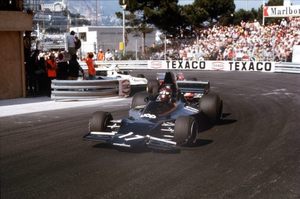 Jackie at the 1973 Monaco Grand Prix in the Shadow DN1A Ford