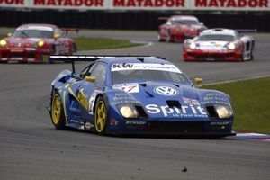 Jamie in Lister Storm in the FIA GT Championship at Brno