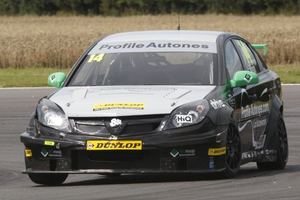 James in the Triple Eight Race Engineering Vauxhall Vectra