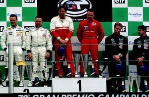 Jamie with Julian Bailey 3rd at Monza, 2000 in FIA GT Championship