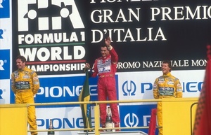 Martin's 2nd place at the 1992 Italian Grand Prix