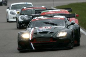 Michael in the 22GTRacing Aston Martin DBRS9 April 2008