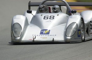 Mark in the Nissan Pilmearn MP84c in July 2000