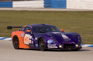 Richard at Sebring 2005 driving the TVR 400R