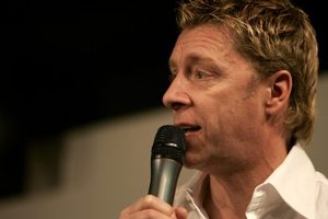 Robb at the Autosport International Show, Birmingham 2008