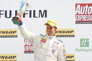 Tom on Podium at Silverstone 2010