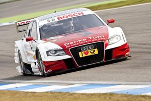 Tom in the Audi A4 in DTM Championship at Hochenheim 2009