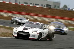 Warren in the Sumo Power GT Nissan GT-R at Silverstone in April, 2010