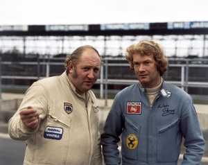 Win with Gerry Marshall at Silverstone, March 1979