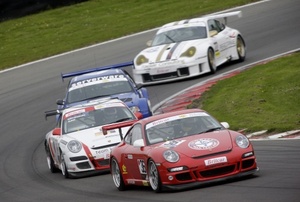 Callum in the 2008 A1 GP Support Race in May at Brands Hatch